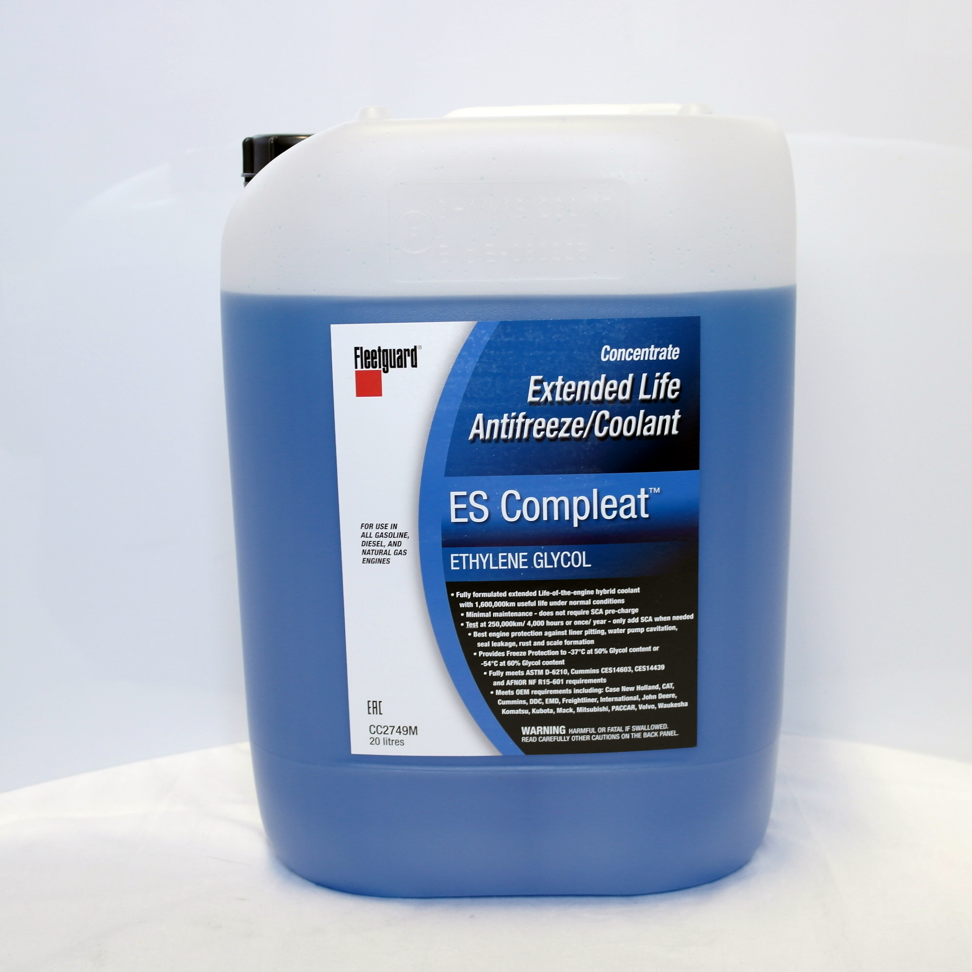 Fleetguard coolants have the best warranty coverage Lekang Group