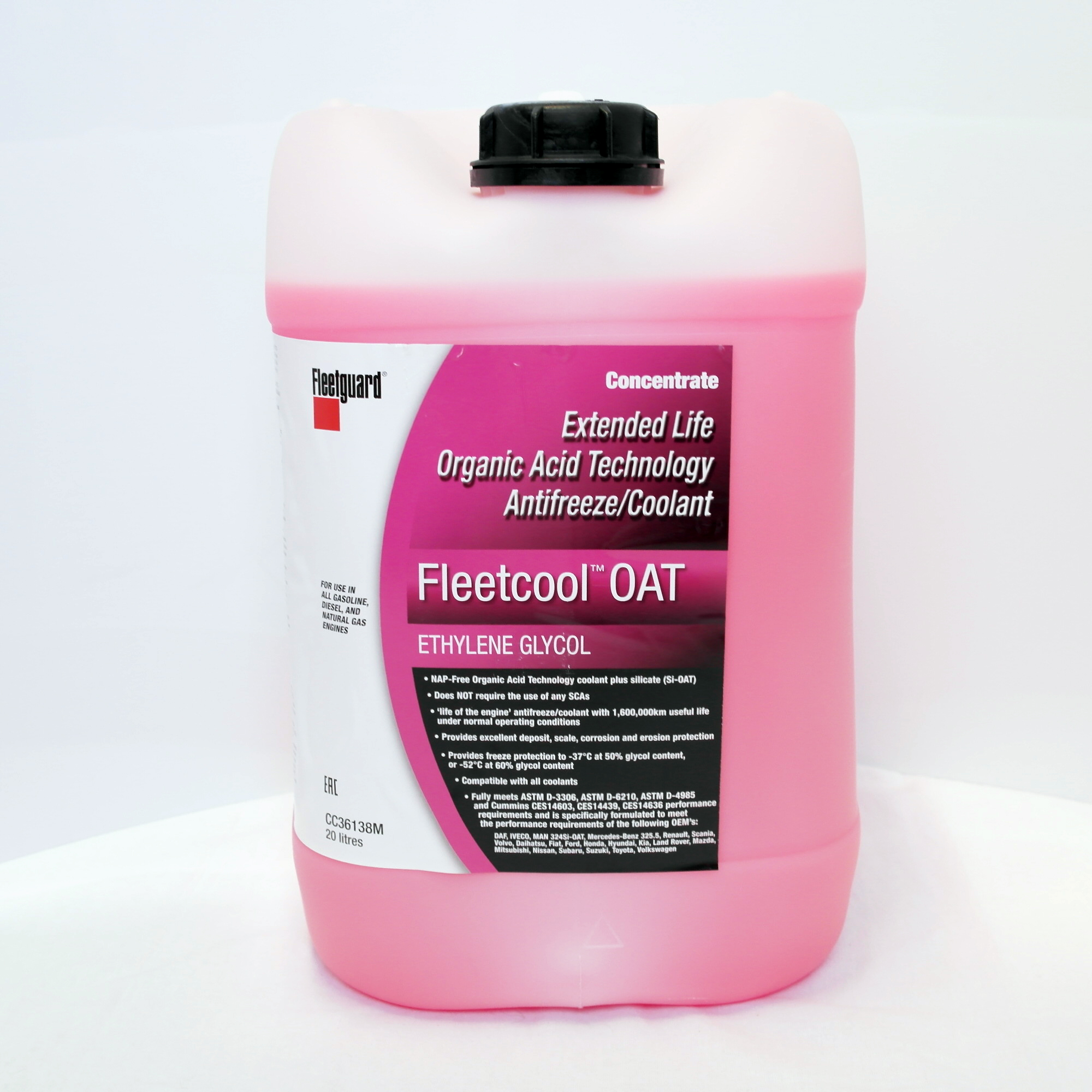 Fleetguard coolants have the best warranty coverage Lekang Group