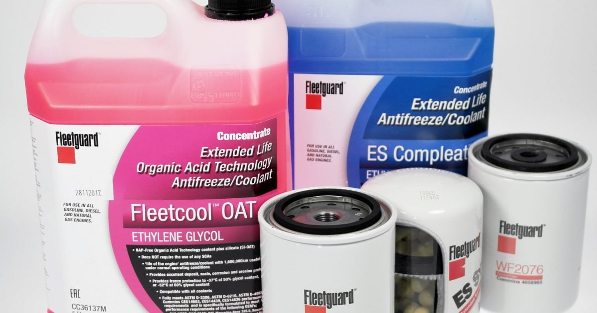 Fleetguard coolants have the best warranty coverage - Lekang Group